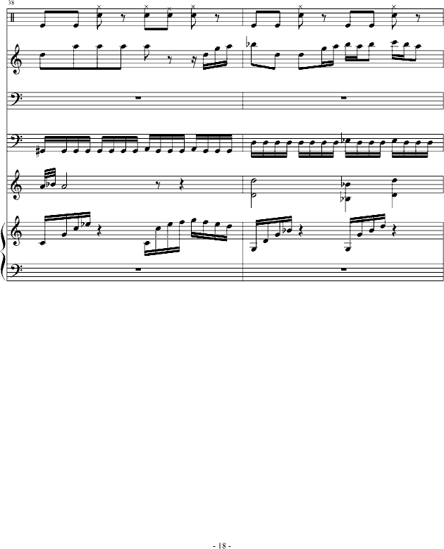 骑士精神-钢琴谱(钢琴曲)-蔡依林18