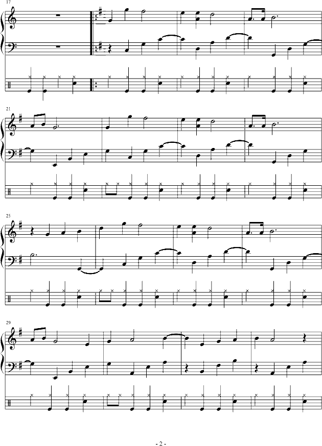 忧伤还是快乐-钢琴谱(钢琴曲)-吴越2