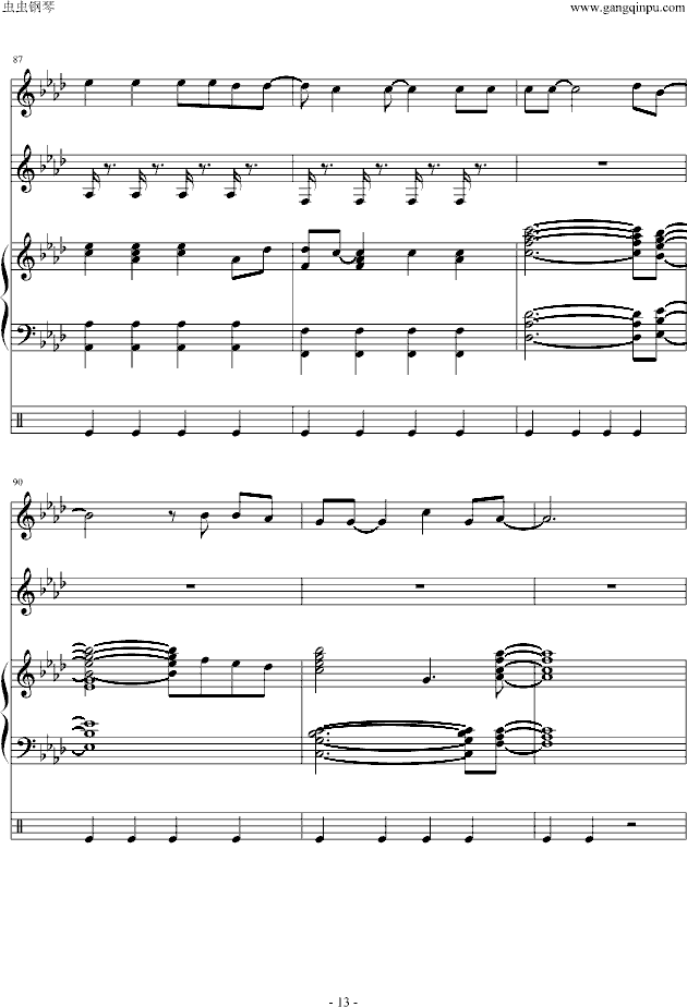 viva la vida-钢琴谱(钢琴曲)-coldplay13