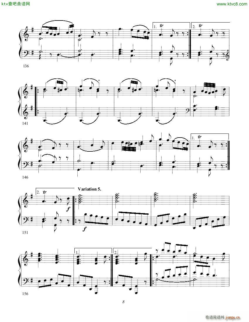 Clementi op 1a No 3 Sonate G major8