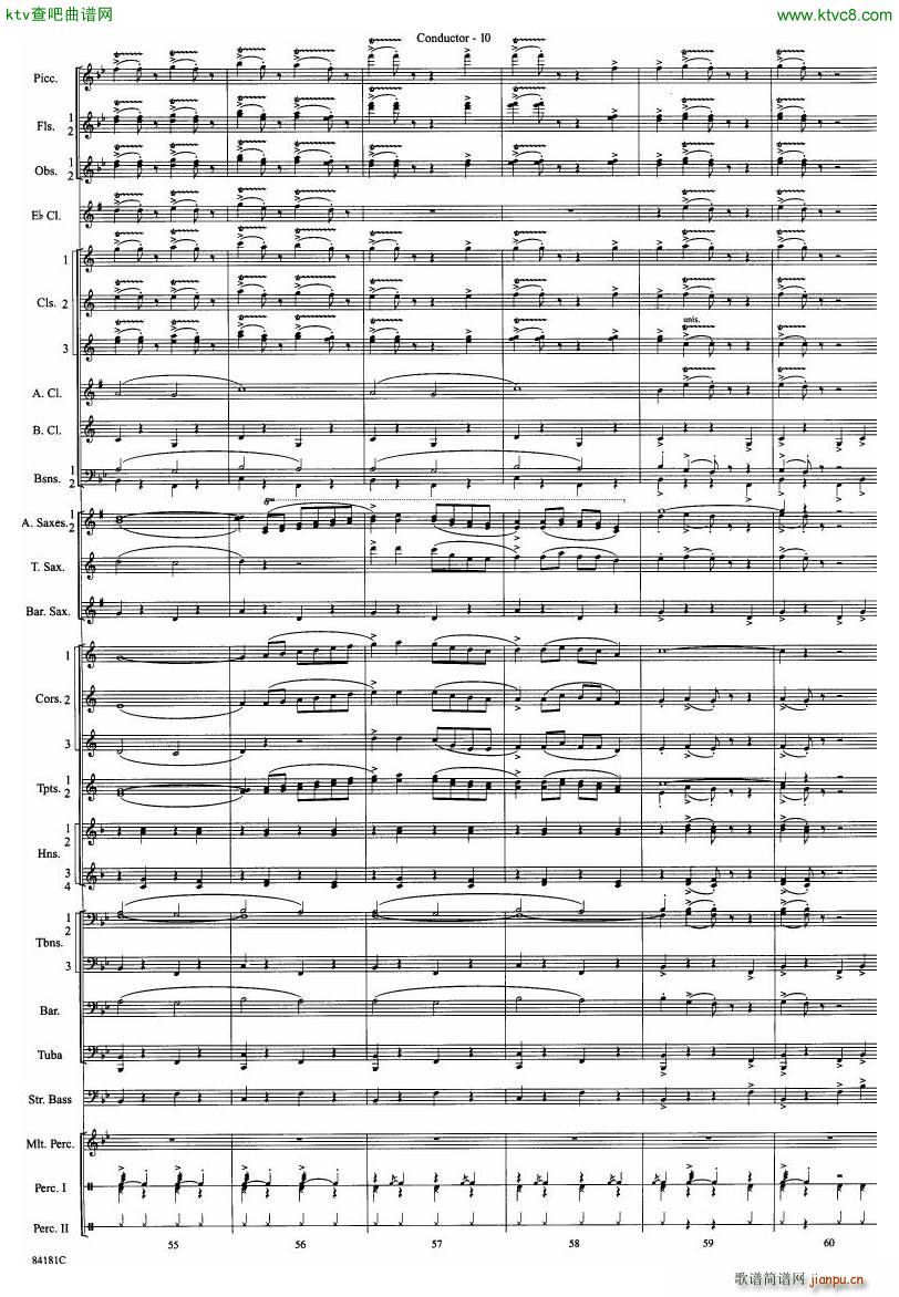 Anderson Sleigh Ride full score11