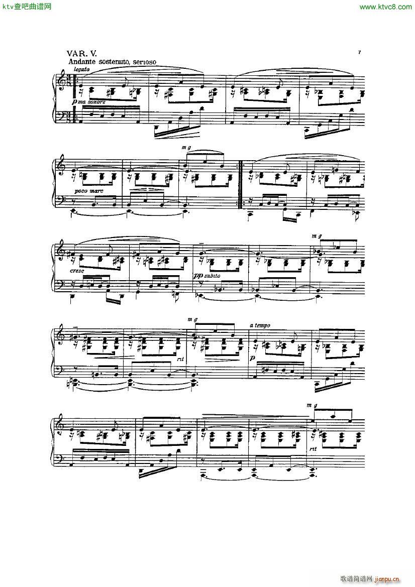 Friedman op 47b Paganini Studien5