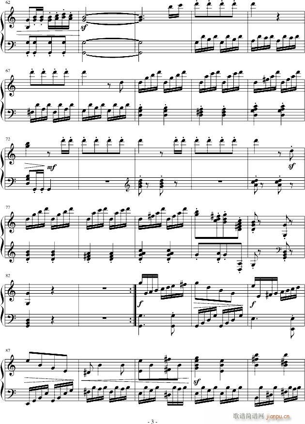 C大调小奏鸣曲第三乐章NO 1_灵动无痕3