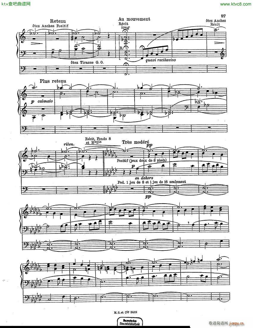 Guiraud Georges Offertoire Pascal organ5