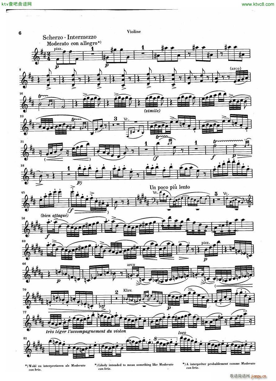 Debussy Piano Trio in G parts3