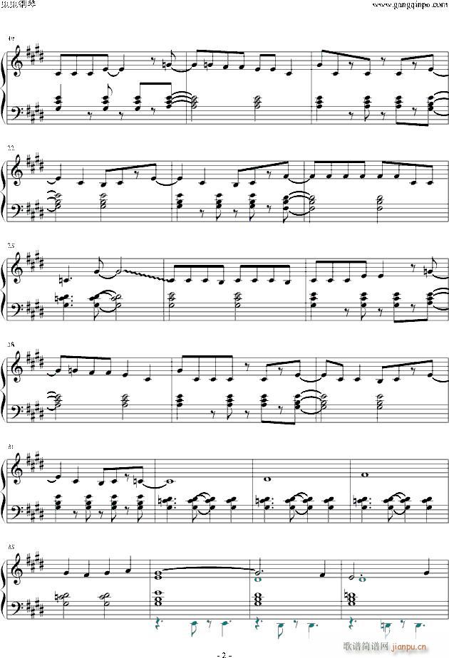 白い雪のプリンセスは piano_初音未来2