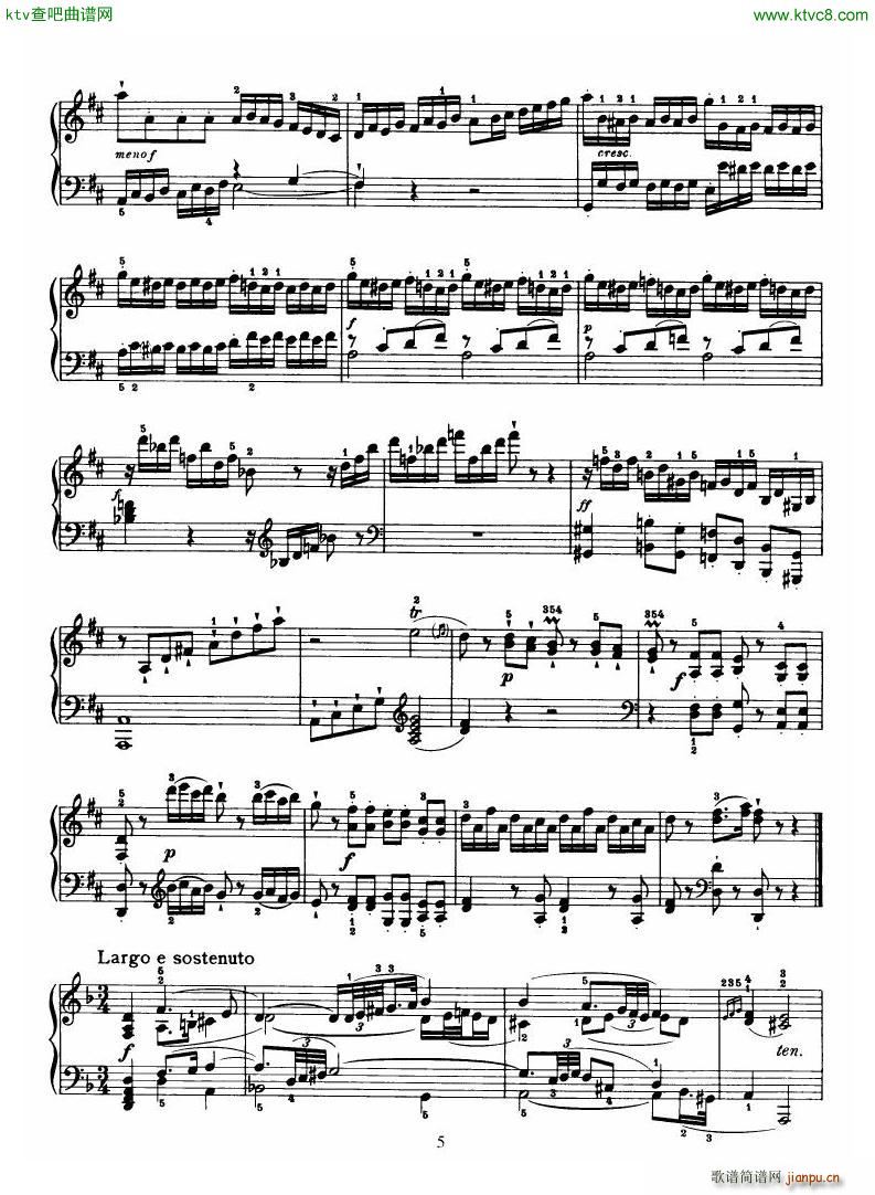 Haydn Piano Sonata No 37 In D5