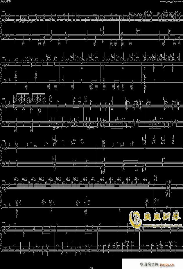 第五交响曲第四乐章钢琴独奏版 -_布鲁克纳13