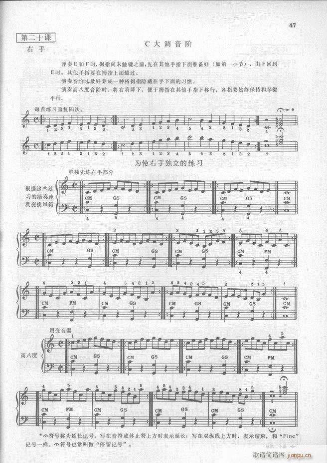 马格南特手风琴演奏法48