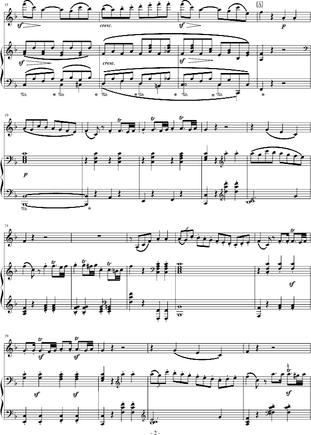 贝多芬-春天奏鸣曲(Op.24)第四乐章-钢琴谱(钢琴曲)-贝多芬-beethoven2