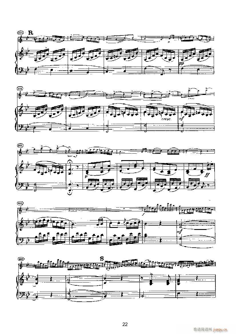 第六小提琴协奏曲 键盘类 钢琴(后部)_佚名2