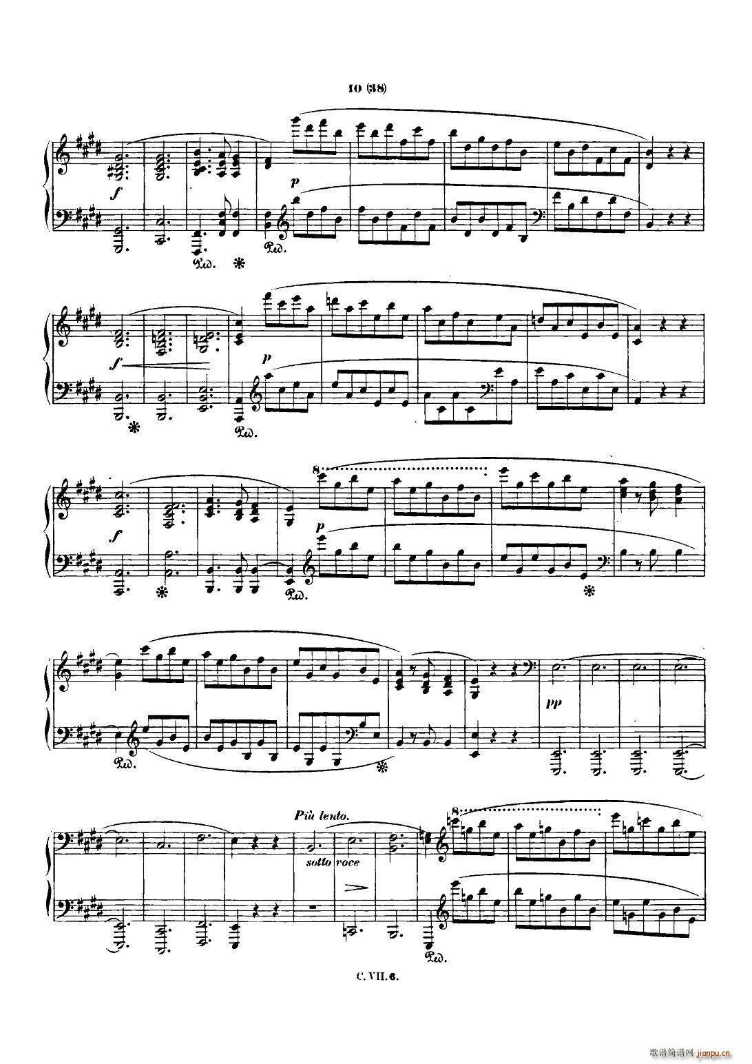 肖邦 钢琴谐谑曲 Chopin Scherzo（No 3 升c小调 Op 39）9