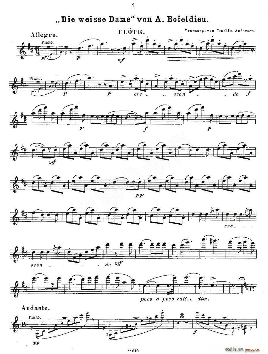 Opern Transcriptionen Op 45 3 笛萧谱2