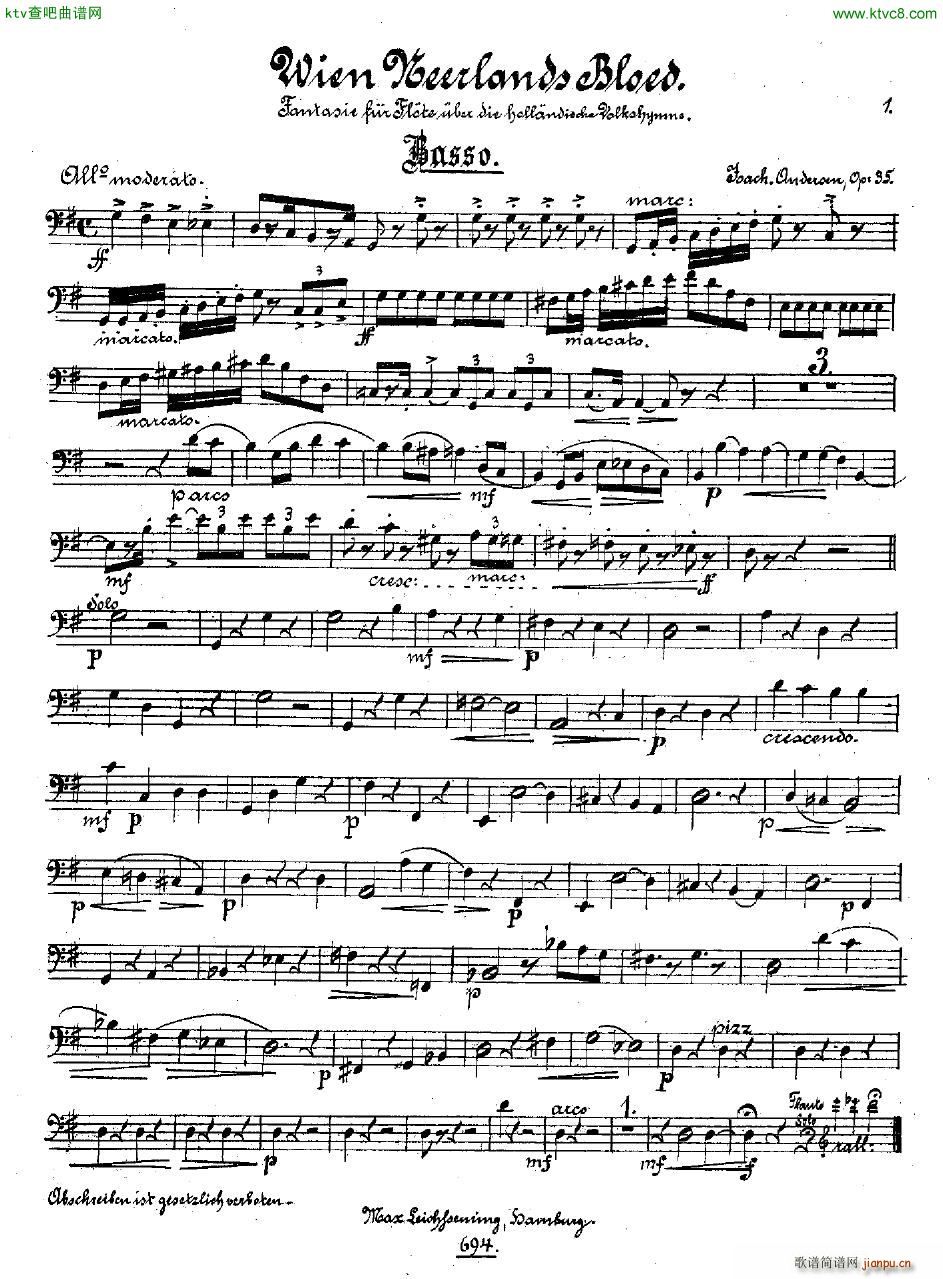 Andersen op 35 Wien Neerlands Bloed orch pts17