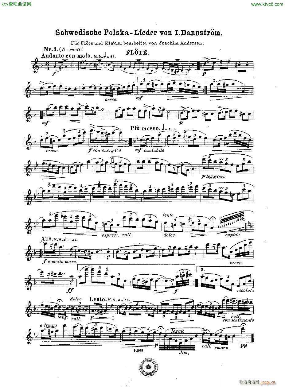 Andersen op 50 Schwedische Polska Lieder4