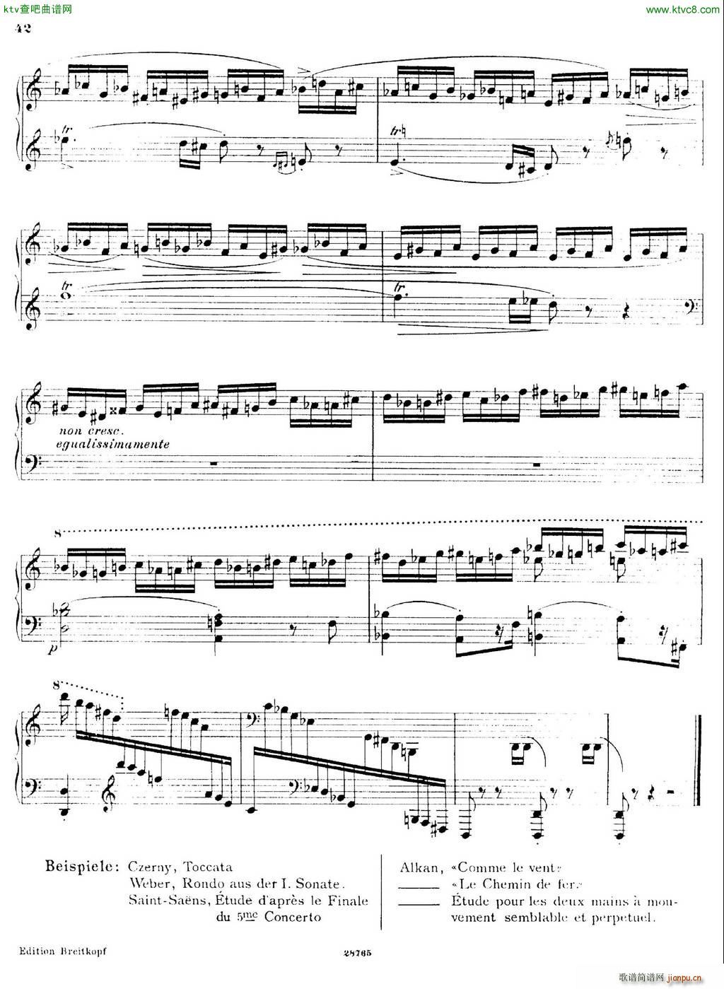 Busoni Etudes 311