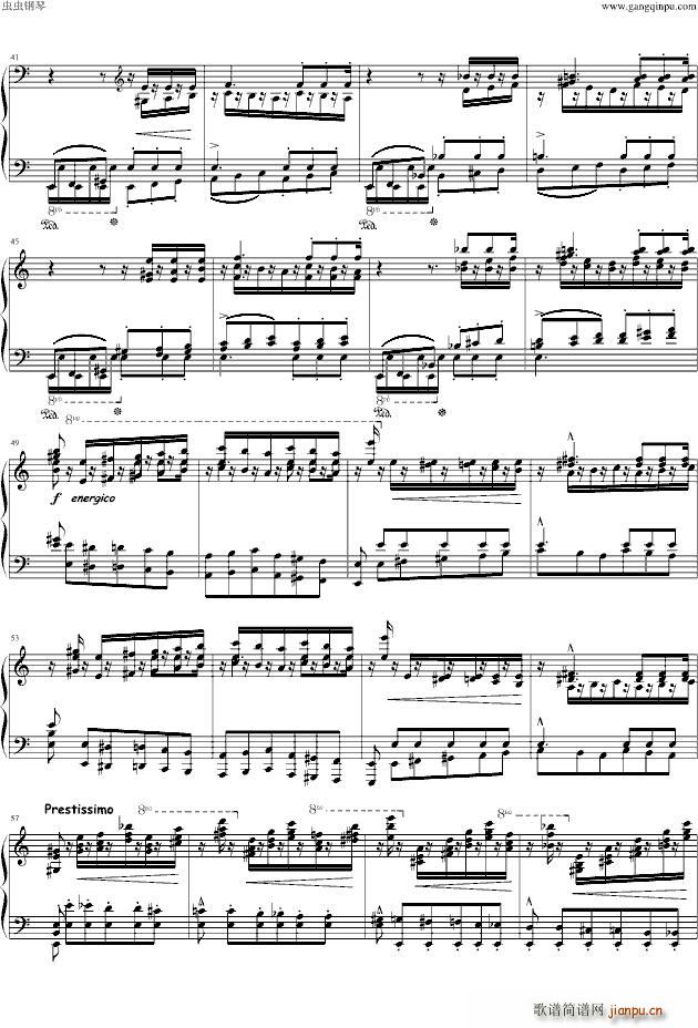 Etudes dexecution transcendante No 2 fusées_李斯特3