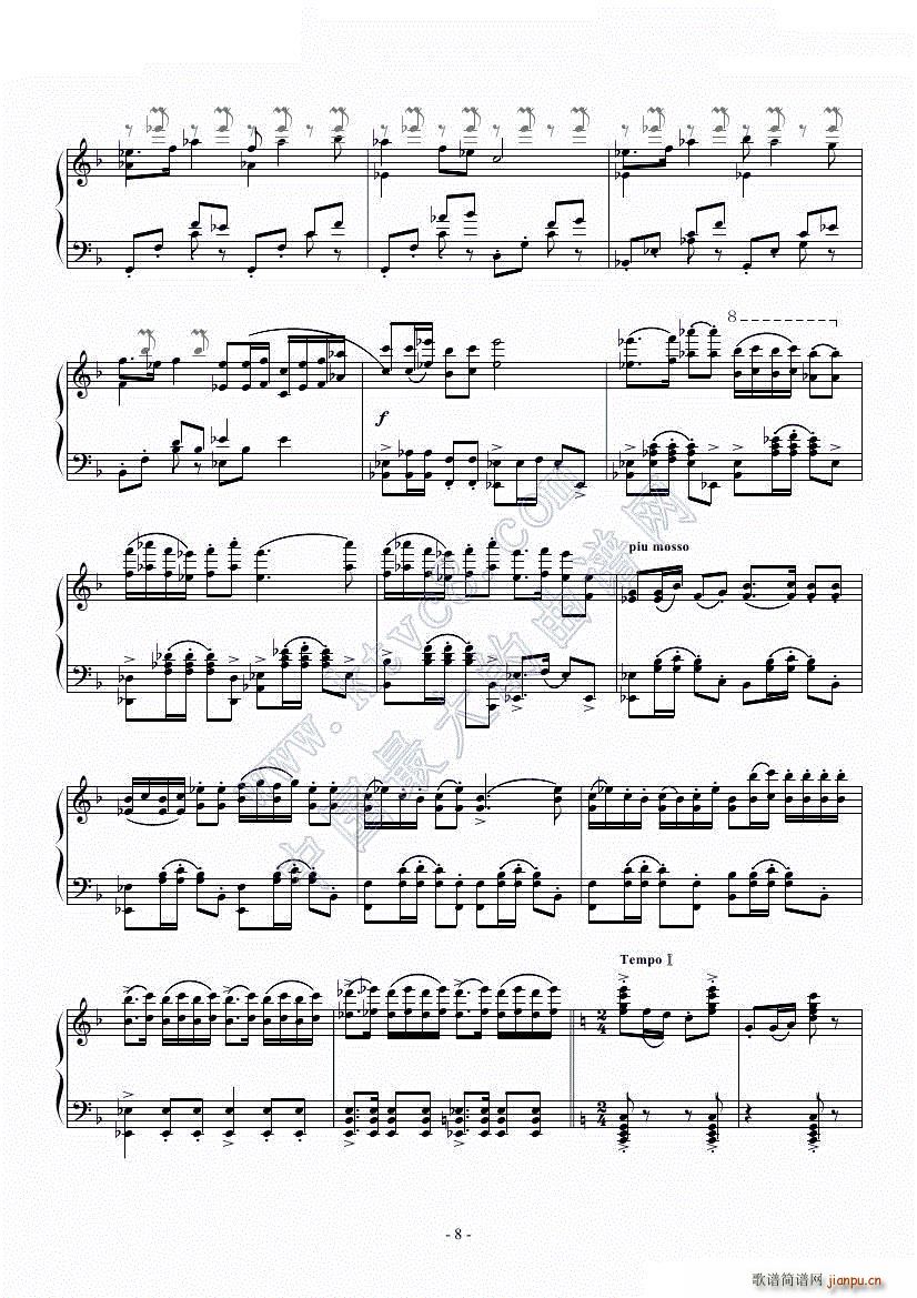 钢琴独奏精品《春节序曲》_李焕之8