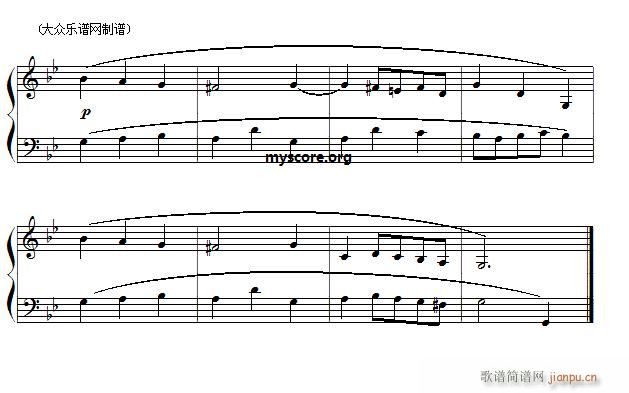 巴赫初级钢琴曲之三 小步舞曲2