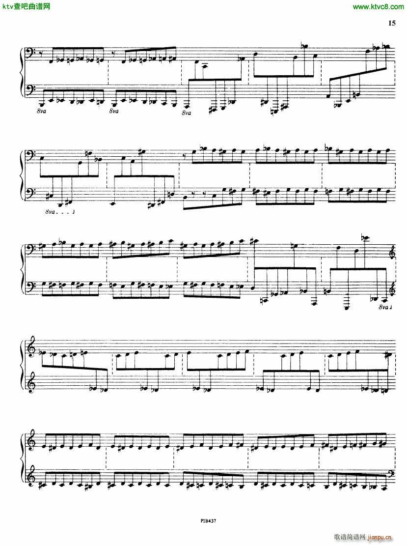 Ginastera op 53 Sonata No 215