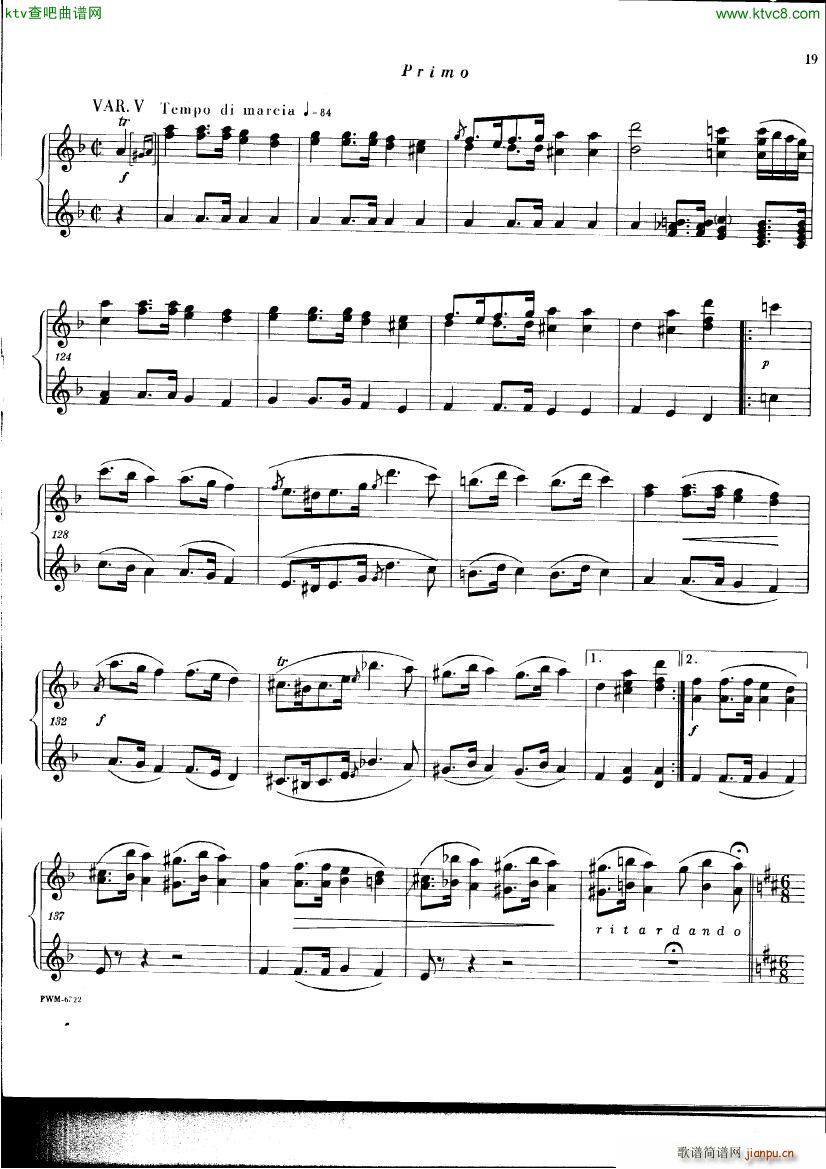 Chopin ekier variations in D17