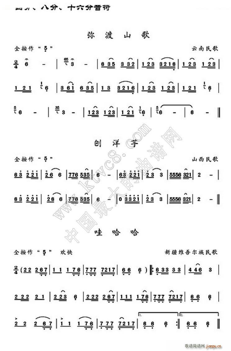 四分、八分、十六分音符1
