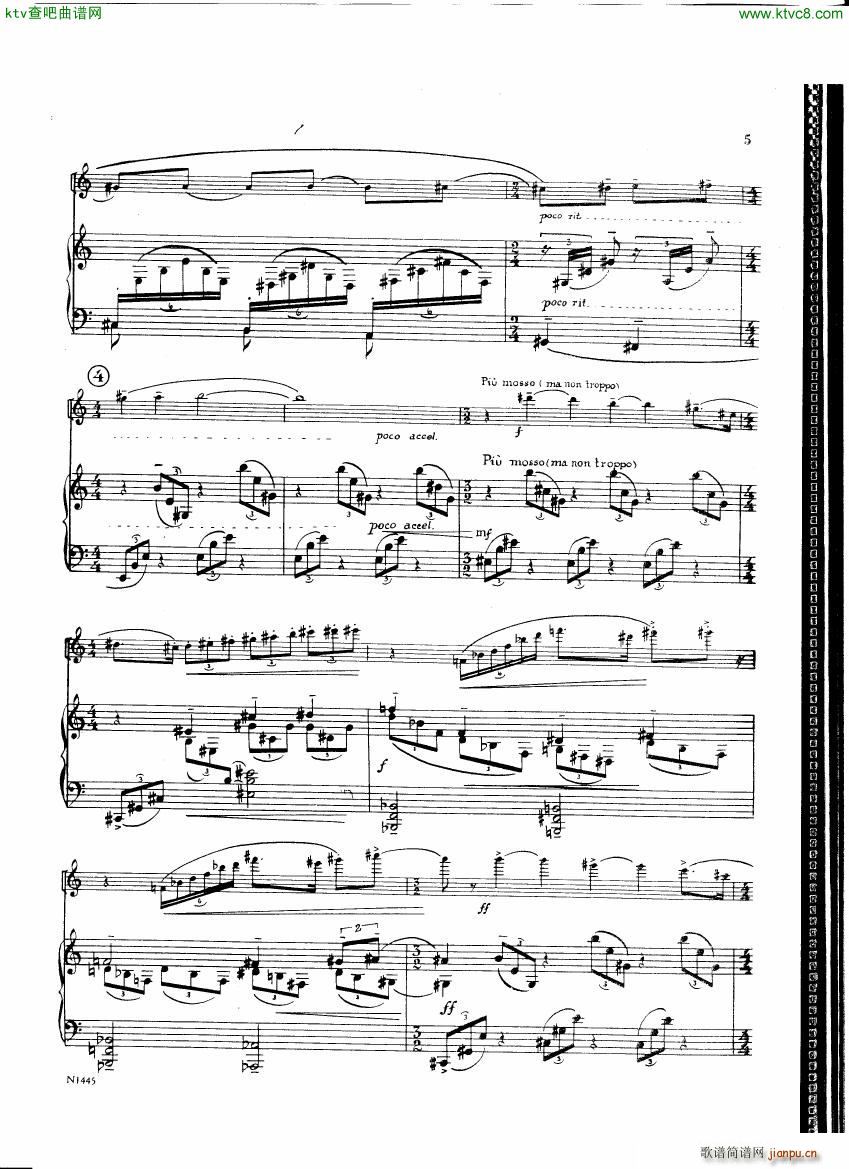 Burton E Flute sonatina score4