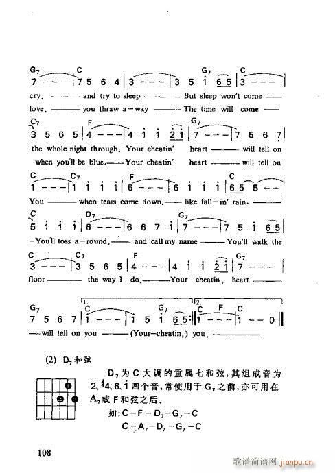 怎样识吉他六线谱101-1208