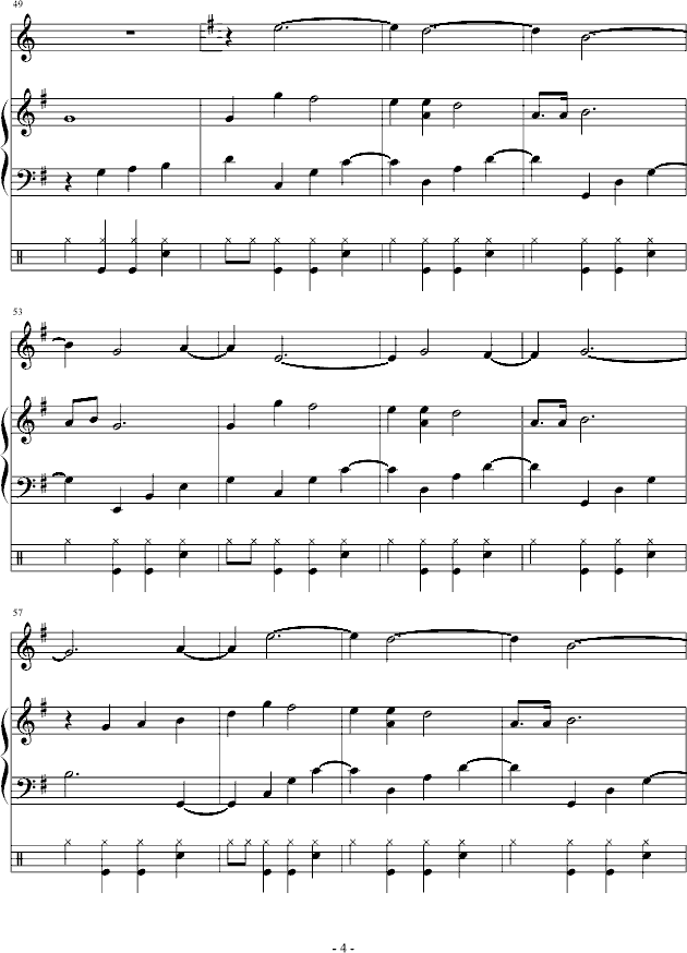 忧伤还是快乐-钢琴谱(钢琴曲)-吴越4