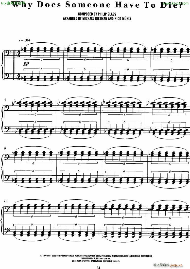 Philip Glass The Hours complete book31