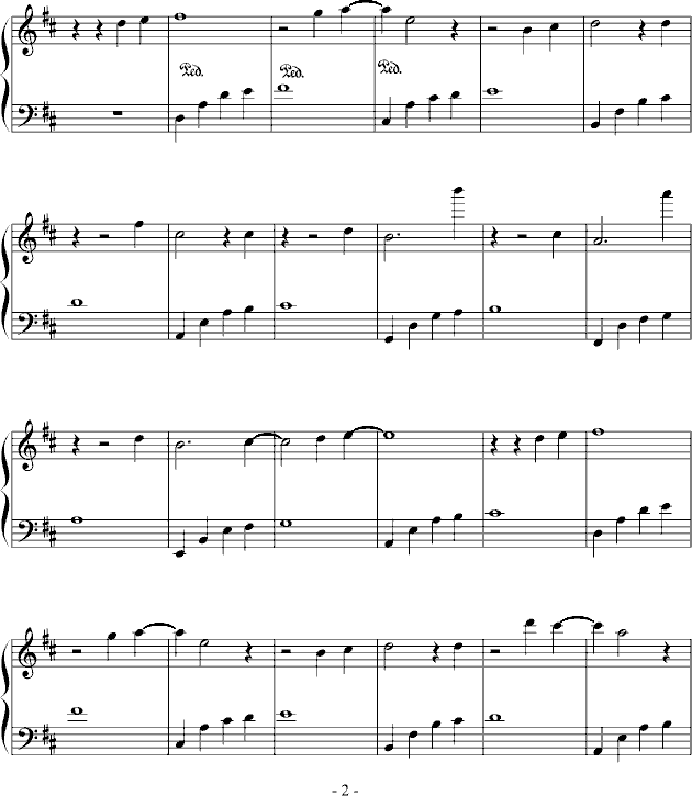 星之泪-钢琴谱(钢琴曲)-zhangyunye2