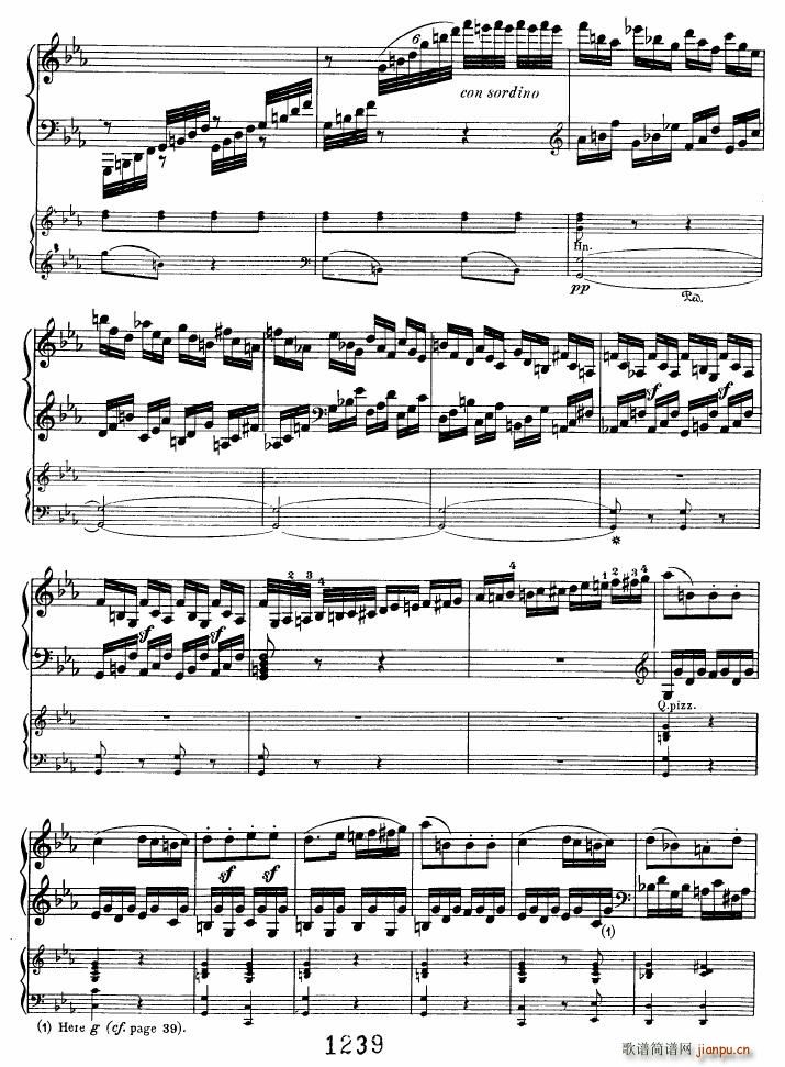 Beethoven op 37 Piano Concerto no 3 2pno red 二6