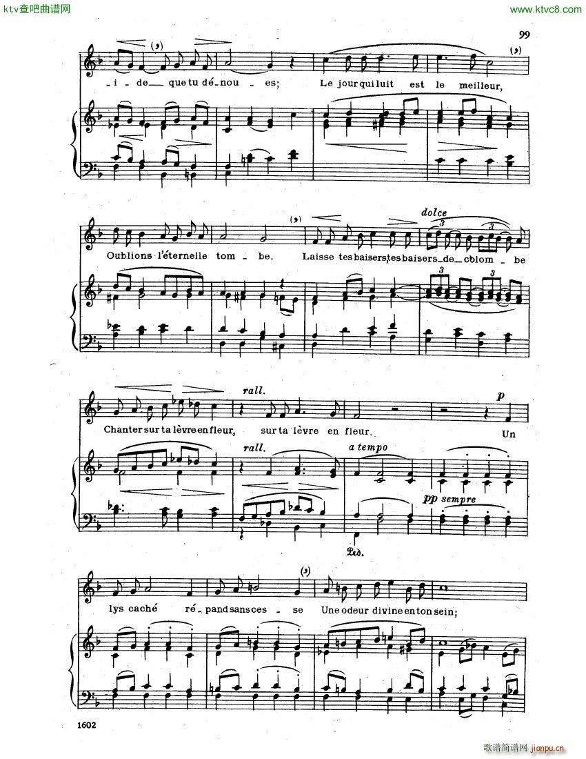 Faure 30 Songs 三20