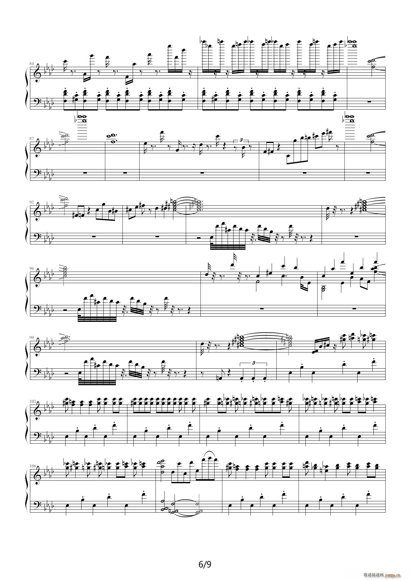 24首前奏曲之6 降A调6
