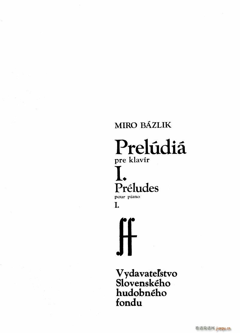 Bazlik Preludes book 11