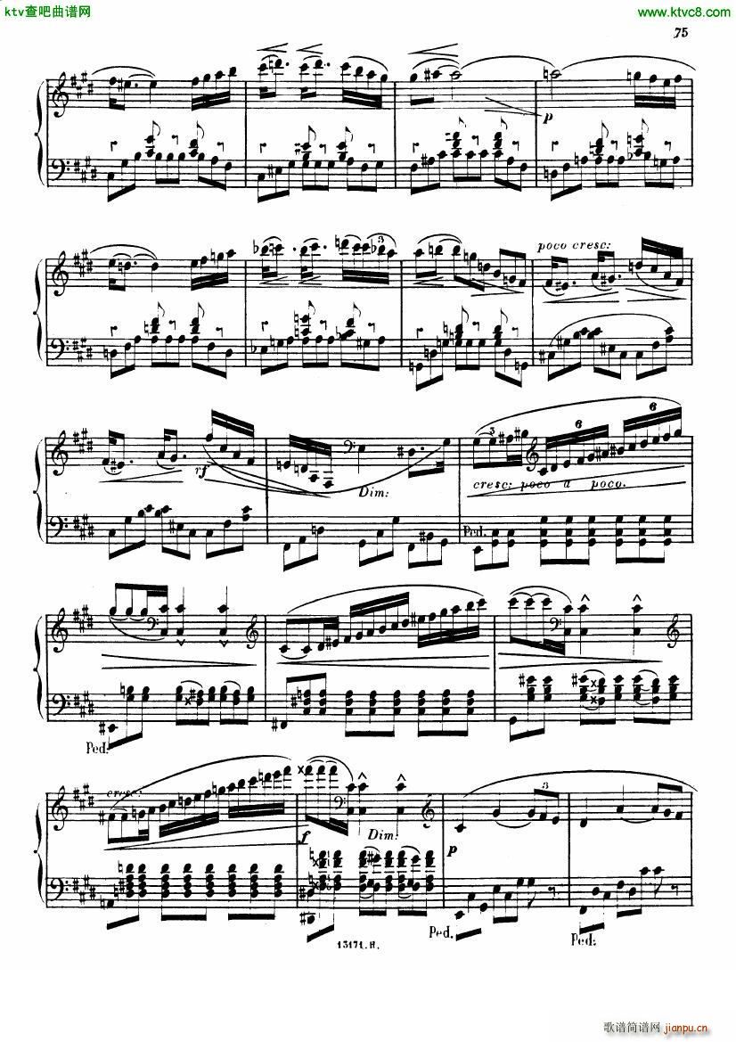 Alkan op 39 12 Etudes in Minor Keys no 92