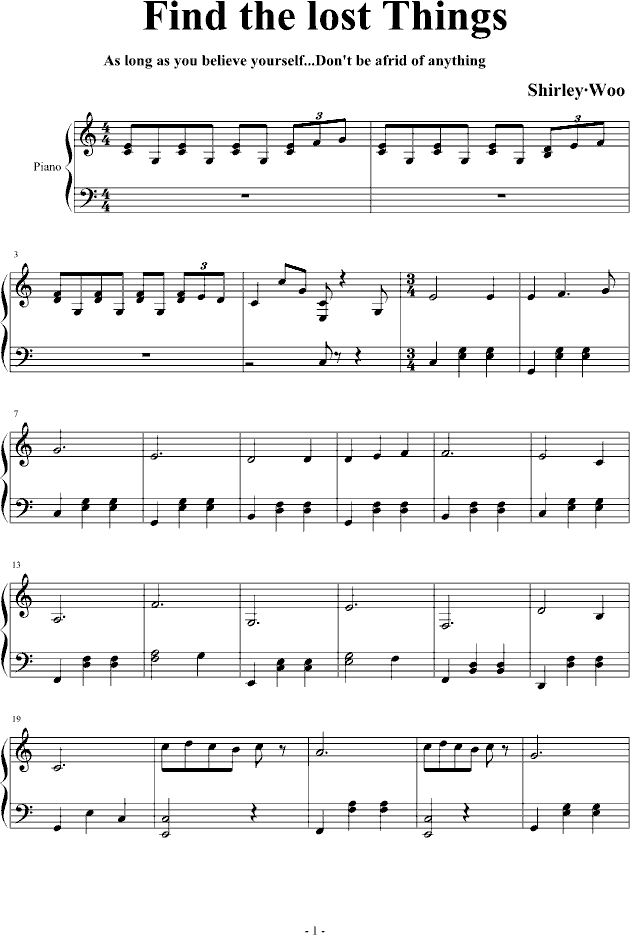 Find the lost things(Waltz)_���@一��1