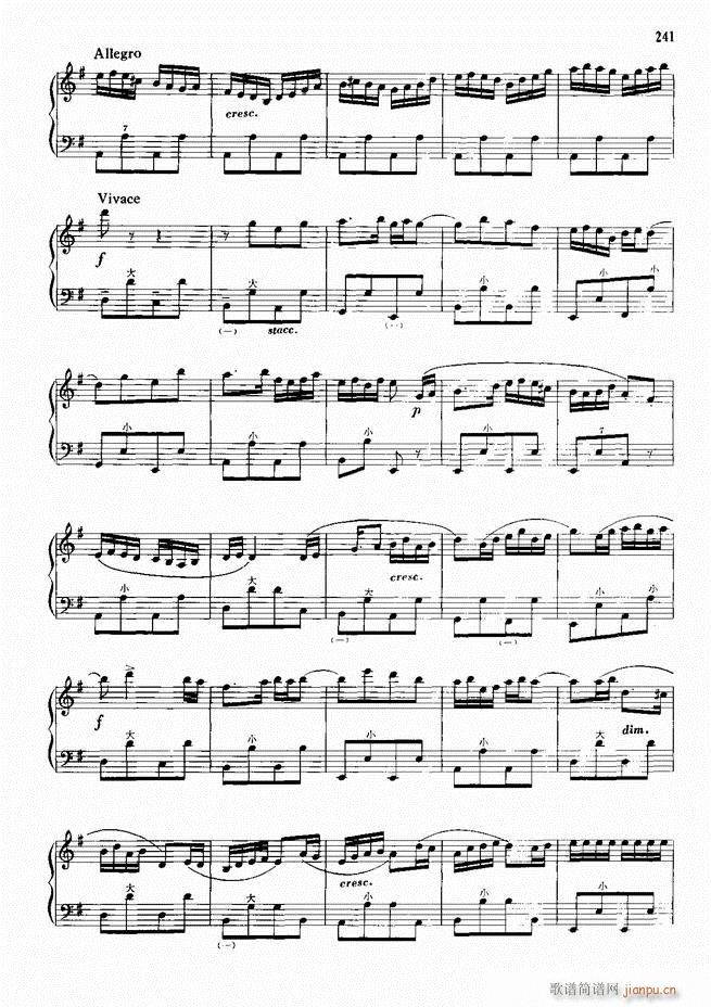 手风琴中外名曲91首241-3001