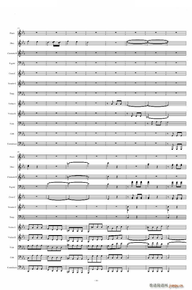 命运交响曲（潦草）_贝多芬 beethoven18