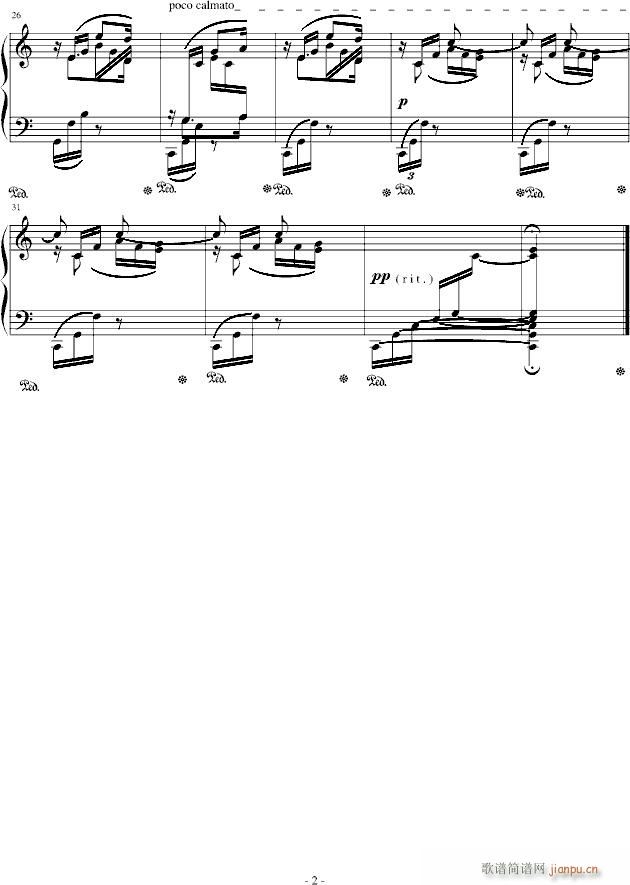 肖邦前奏曲第一首-Op.28 No.1_肖邦-chopin2