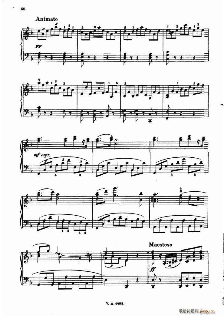 Corelli Album für Klavier Reinecke 二17