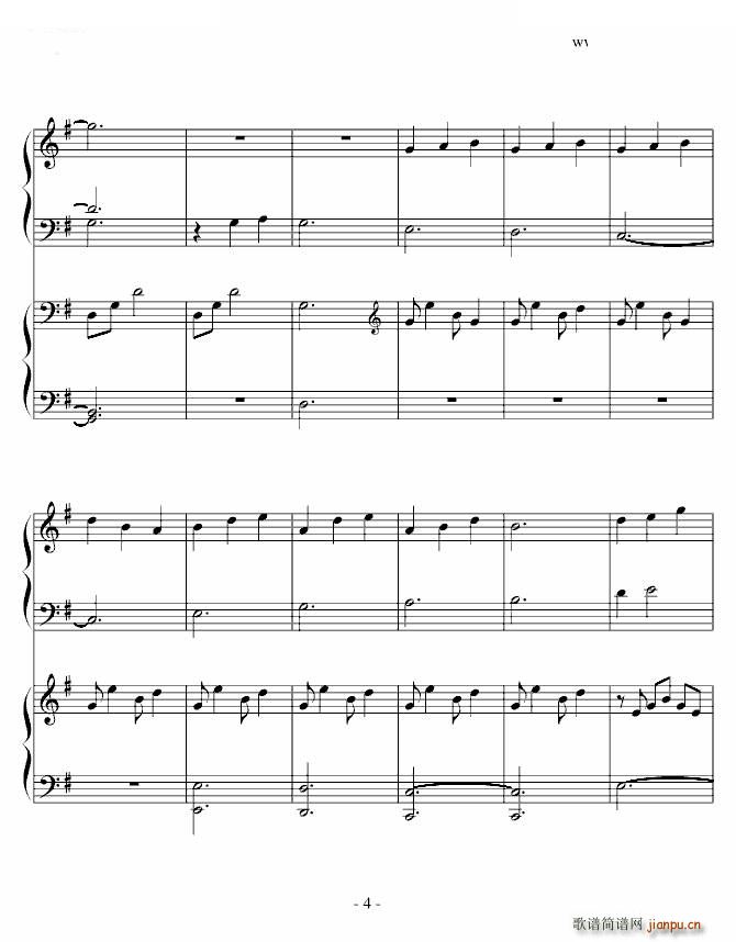 【 】清馨戏蝶 - 襄铃主题曲（双钢琴） 襄铃主题曲（双钢琴） -_古剑奇谭4