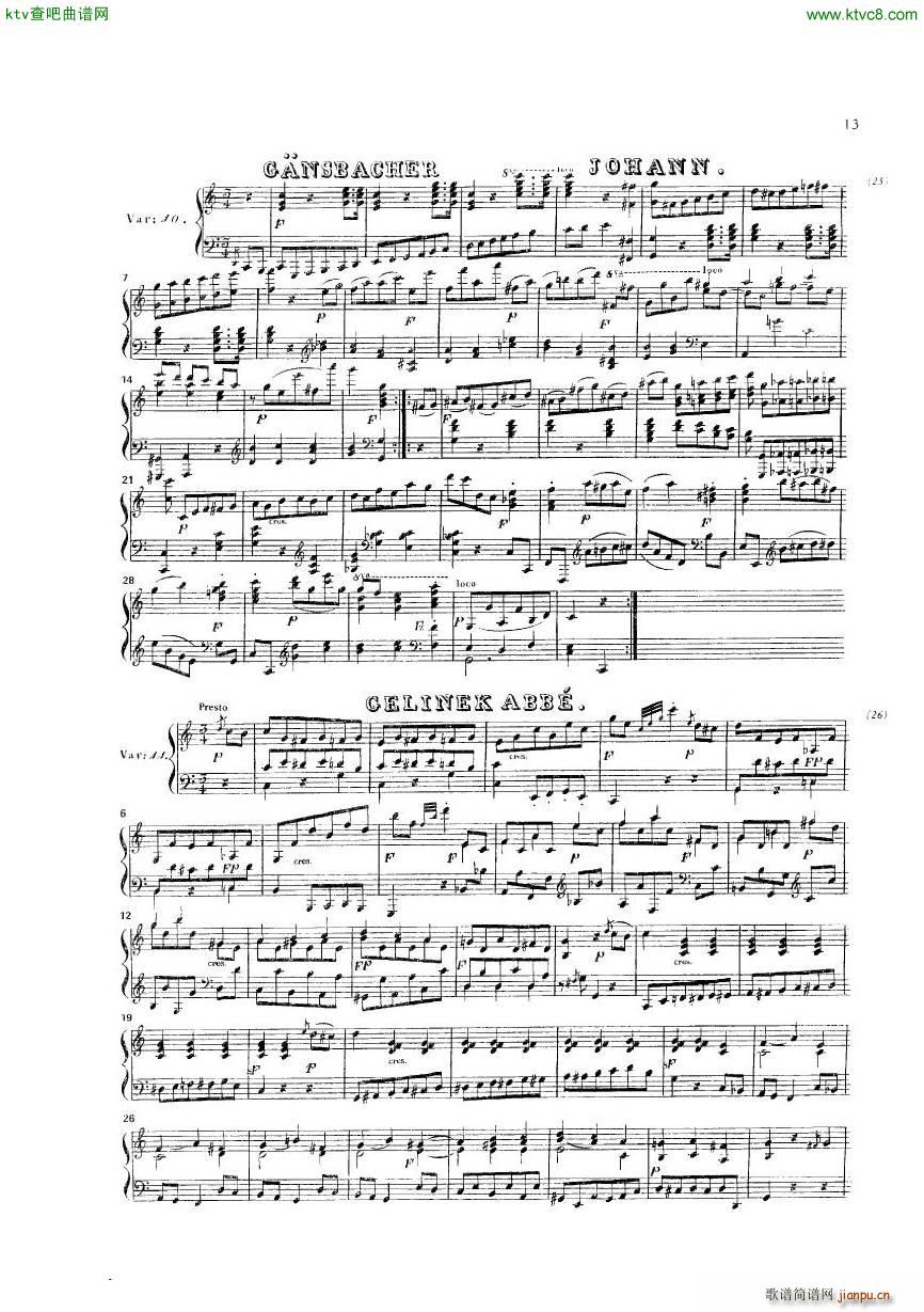 Diabelli Variationen19