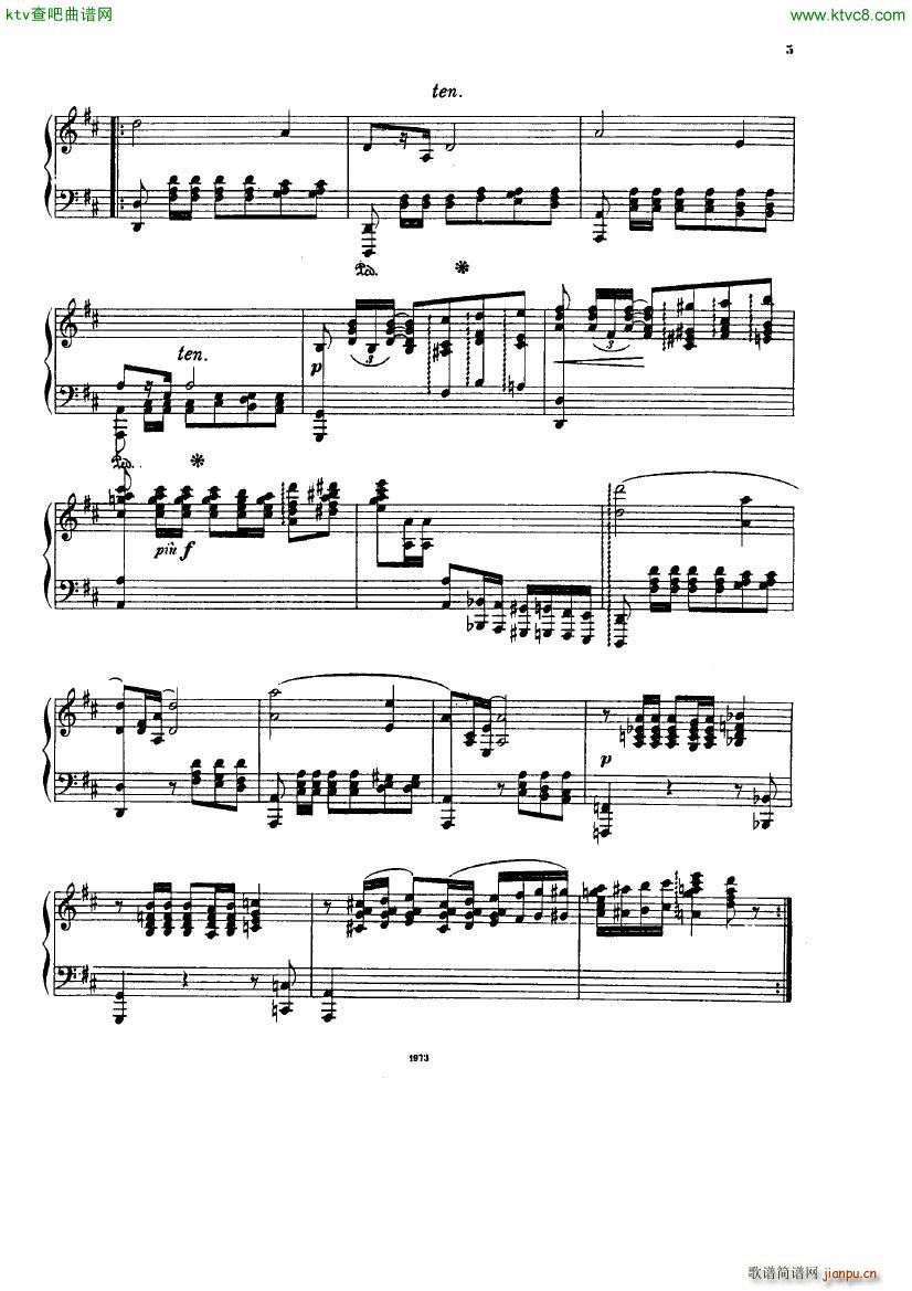 Zichy Chopin Polonaise in A for the left hand4