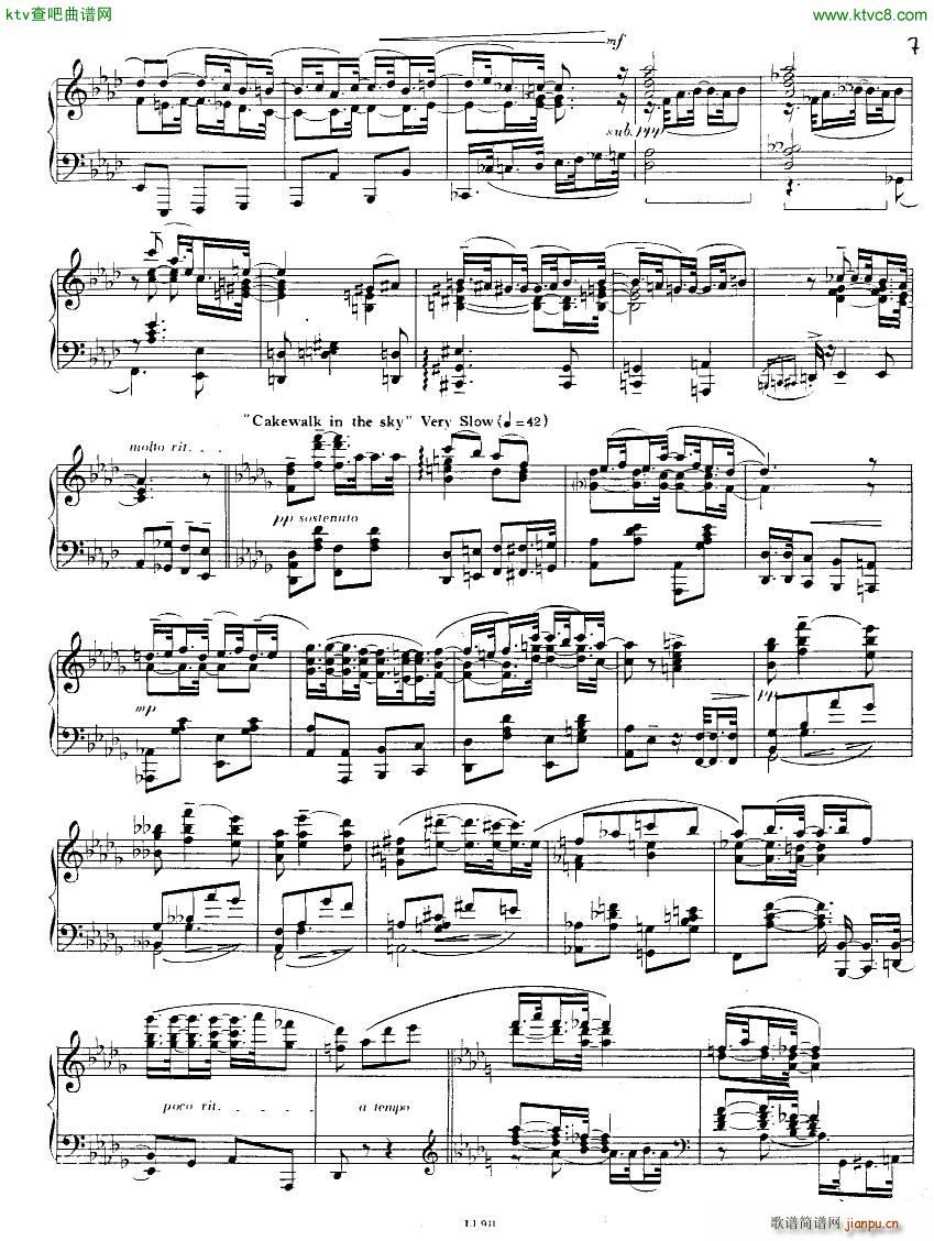 Albright Grand Sonata in Rag7