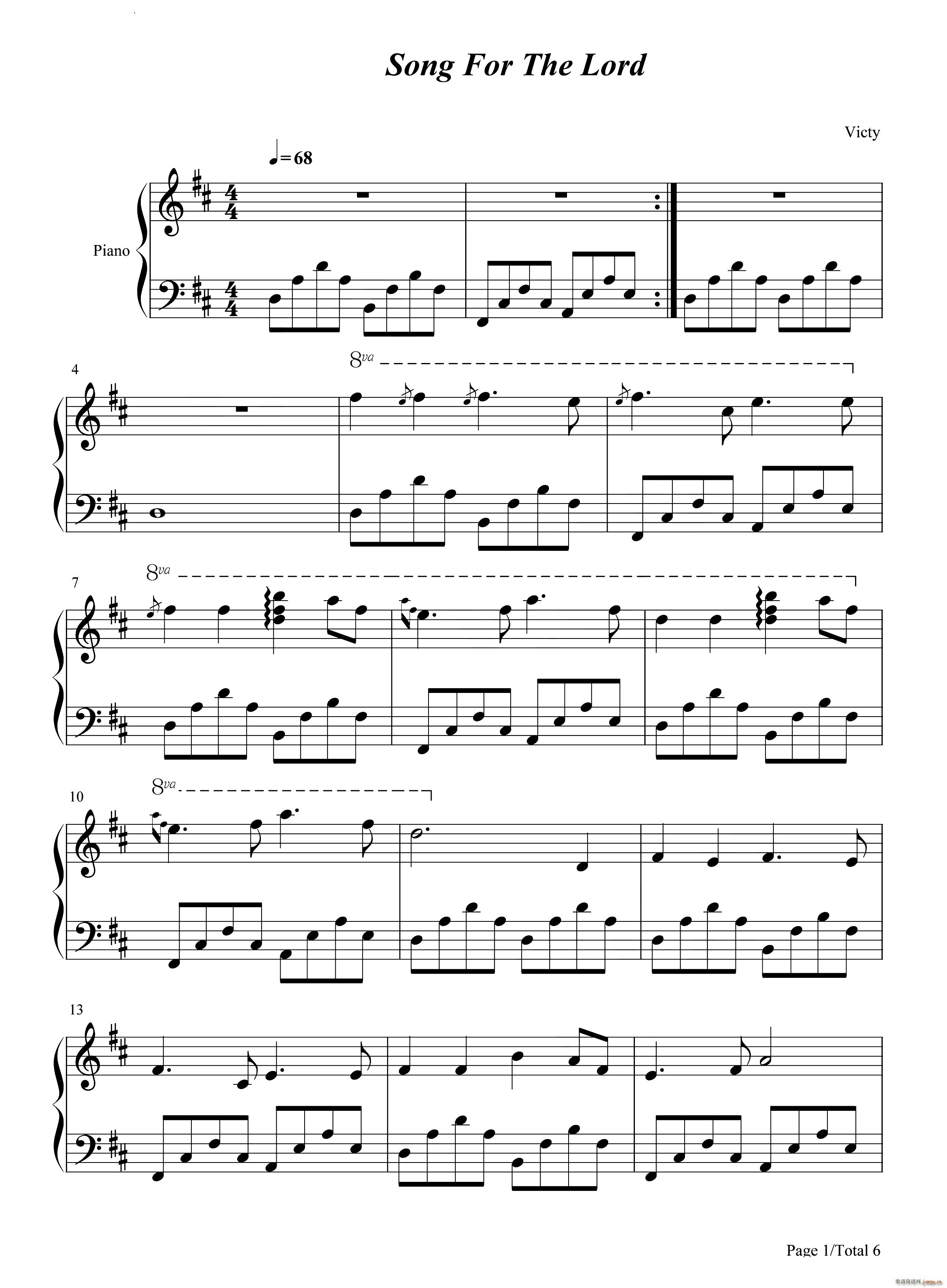 Song For The Lord献给阁下的歌_班得瑞Bandari1