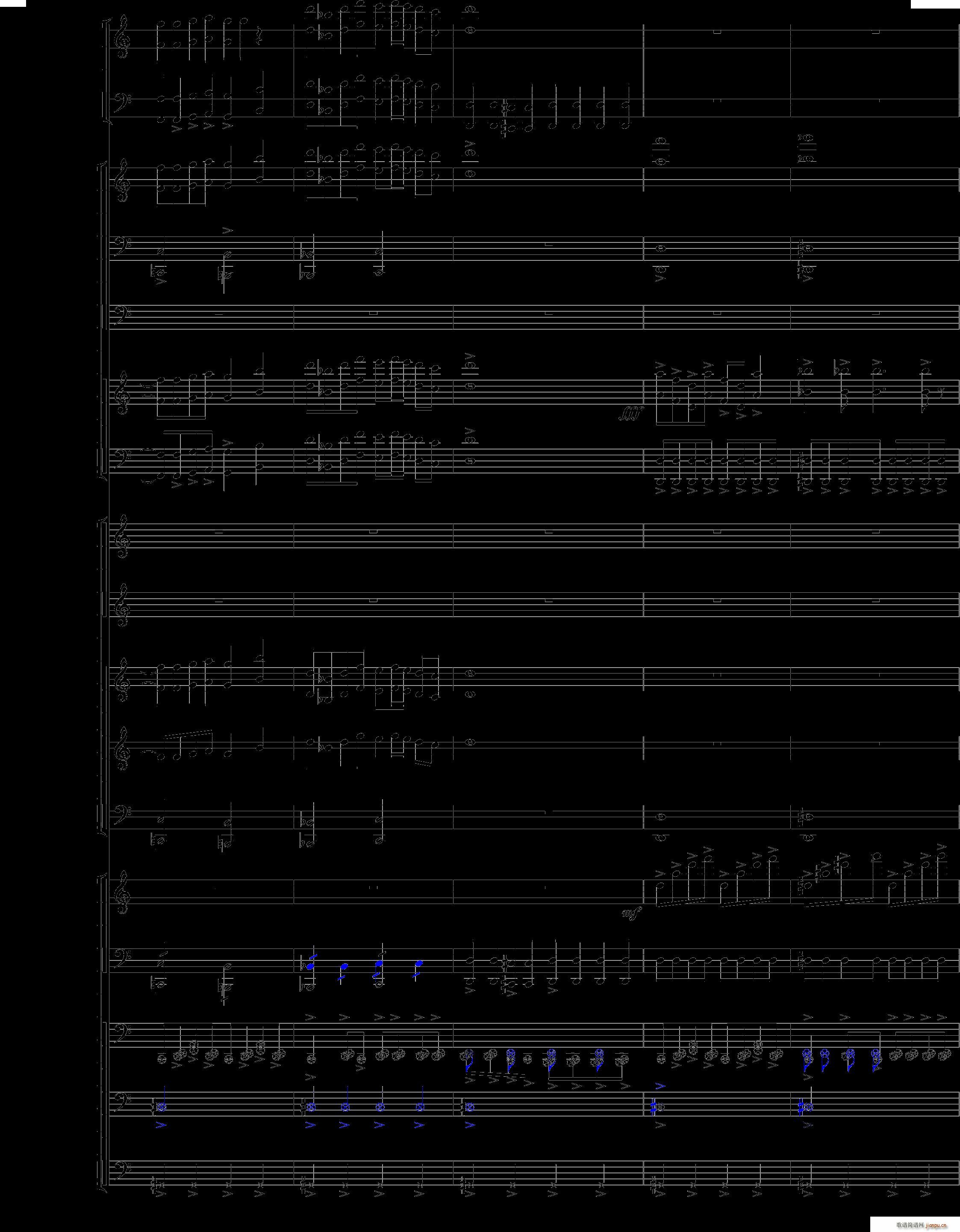 当管弦乐队遇上疯狂爵士鼓手震撼总谱17