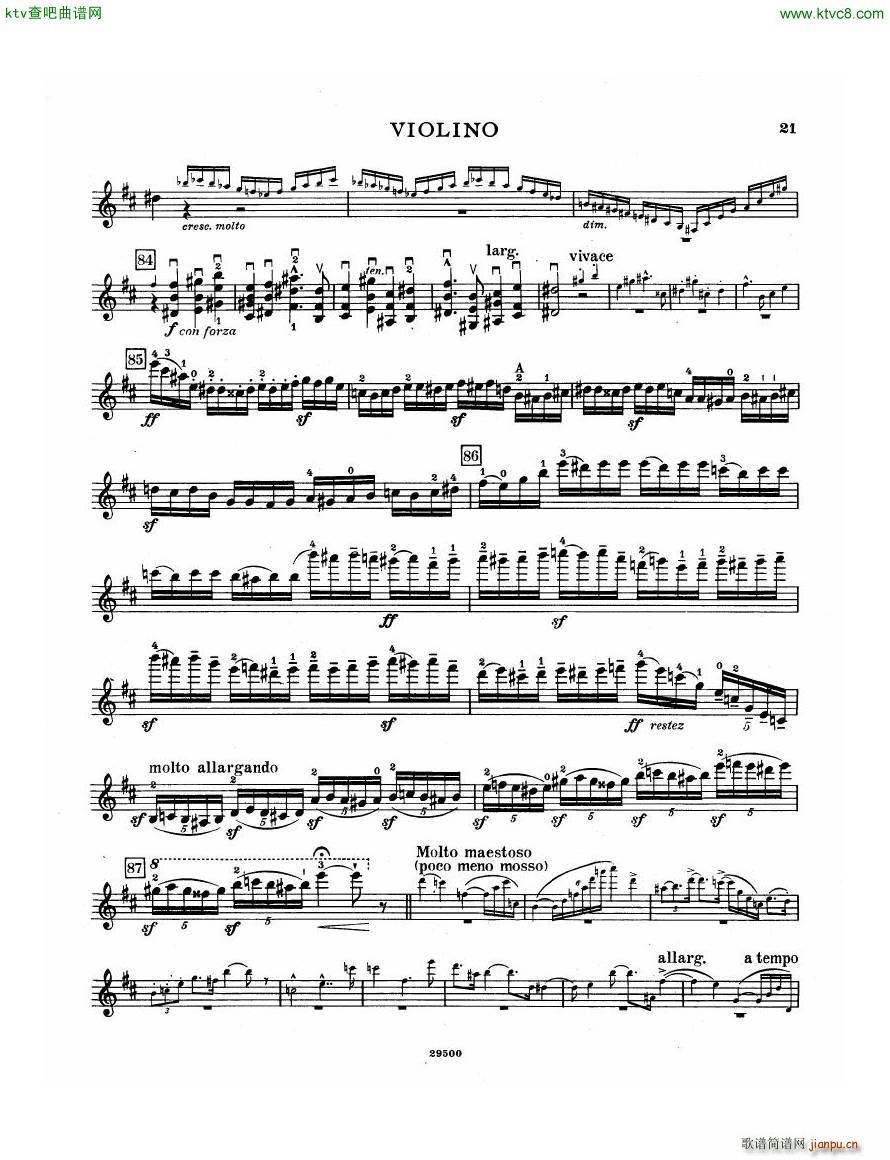 Elgar Violin Concerto Vn21