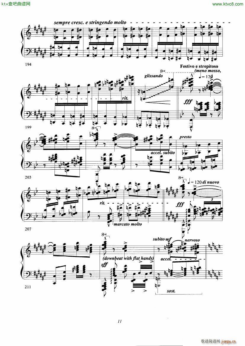 Cadenza for Liszt s Hungarian Rhapsody No 211