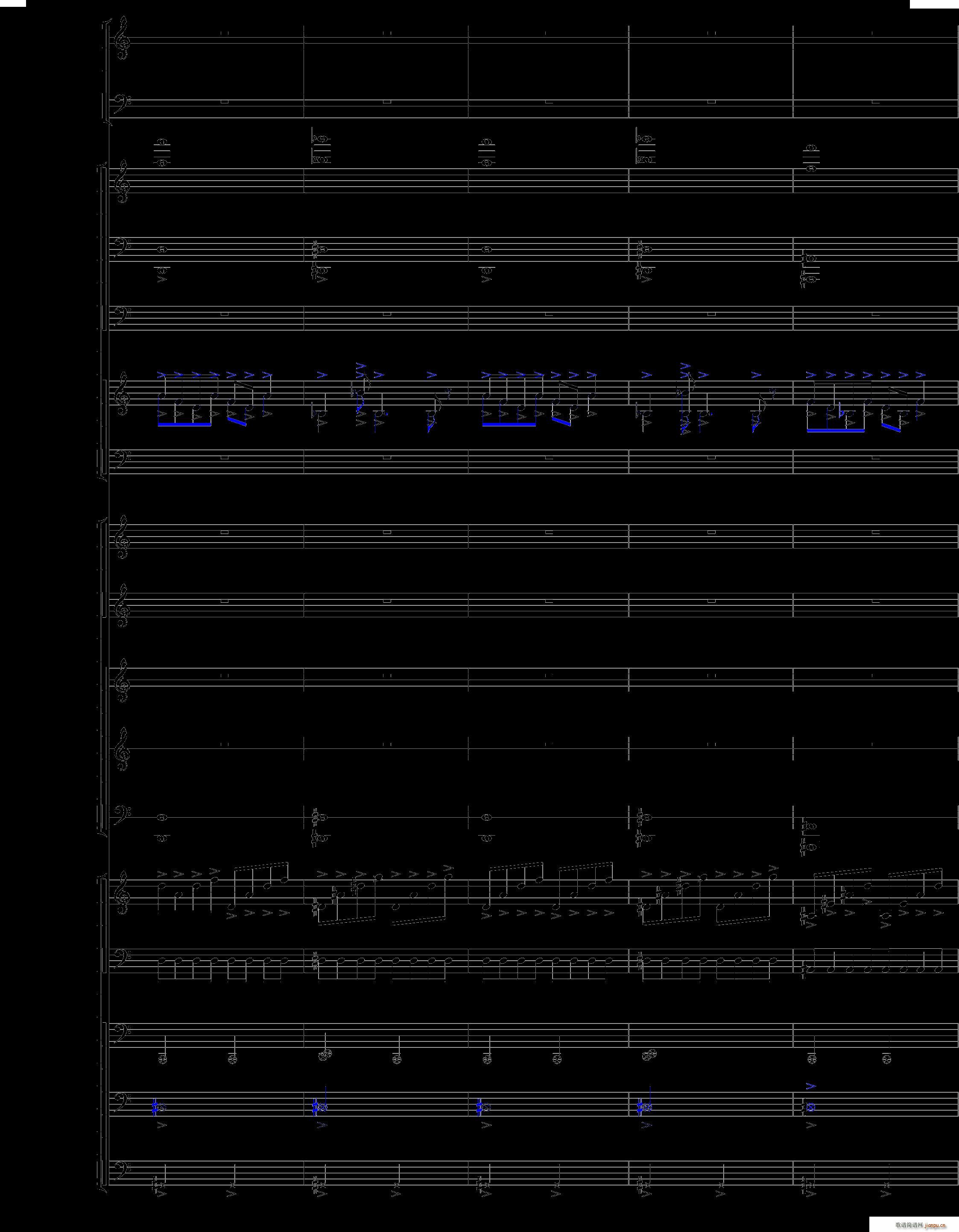 当管弦乐队遇上疯狂爵士鼓手震撼总谱11